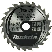 Makita Specialized - Cirkelsågblad - för trä - 136 mm - 24 tänder