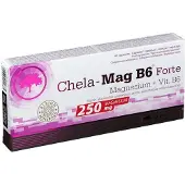 Olimp Chela Mag B6 Forte Mega Caps, Kapsel, Vitamin B6, Vitamin B9 (folic acid), Magnesium, Vuxen, 250 mg