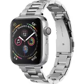Spigen Apple Watch Series 11/10/9/8/7/6/SE 3/SE Modern Fit Armband - 40mm/41mm/42mm - Silver