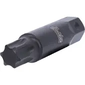 Ks Tools 450.0430 Kraft-bitsinsats för Torx-skruvar L=107mm, T90