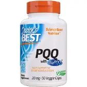 Doctors Best , PQQ med BioPQQ, 20 mg, 30 vegetabiliska kapslar