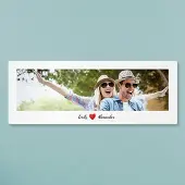Smartphoto Aluminiumtavla med borstad yta 105 x 40 cm