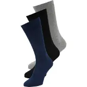 Falke Sockor marinblå / gråmelerad / svart