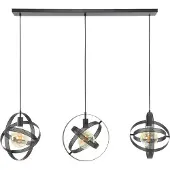 Zijlstra Hänglampa Cosmica, dimbar, Svart, Vardagsrum / matsal, Metall, Modern, Pendellampa