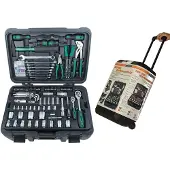 BRÜDER MANNESMANN 122 delar M29070 Hantverkare Verktygsväska med utrustning 122 delar (B x H x D) 360 x 240 x 530 mm