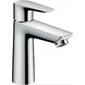 Hansgrohe Talis E handfatkran 110 med push-open bottenventil