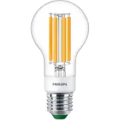 Philips LED standard E27 830 840lm 4W klar