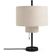 New Works Bordslampa , Margin, Beige, Vardagsrum, Tyg / textil, Design
