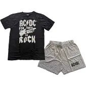 Ginza.se AC/DC: Unisex Summer Pyjamas/FTATR Guitar (X-Large)