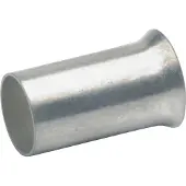 Klauke 72S6V Ändhylsa 1 mm² Silver 1000 st