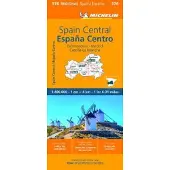 Spain Central, Extremadura, Castilla-La Mancha, Madrid - Regional Map 576