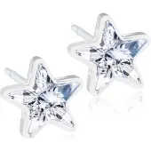 Blomdahl Örhängen Star Crystal 6 mm