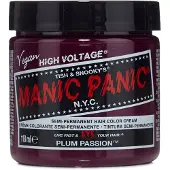 Manic Panic Classic High Voltage Semi-Permanent Hair Color Cream 118 ml Plum Passion