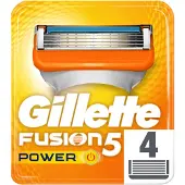 Gillette Fusion5 Power Rakblad, 4-pack