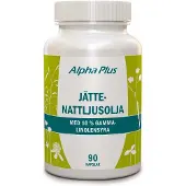 Alpha Plus Jättenattljusolja 90 kapslar