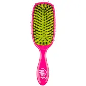 The Wet Brush Shine Enhancer-borste med mjuk Intelliflex och naturliga borststrån från vildsvin rosa