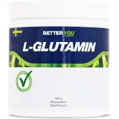 Better You Naturligt L-Glutamin 300 g, Naturell