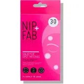 Nip + Fab Salicylsyra Fix Spotplåster med Tea Tree – Rensa finnar och mörka fläckar, 30 st