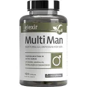 Elexir Pharma Multivitamin Man 120 kapslar