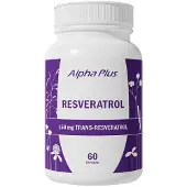 Alpha Plus Resveratrol 60 kapslar