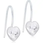 Blomdahl Örhängen Pendant Fixed Heart 6 mm