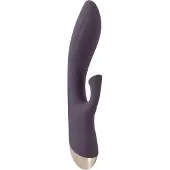 Javida - vibrator med klitorissug - vattentät - lila