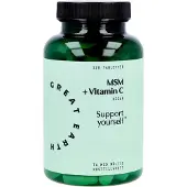 Great Earth MSM + Vitamin C 120 tabletter