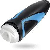 Satisfyer Men One - masturbator med sugfunktion - blå/svart
