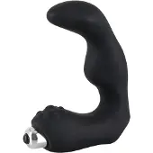 Rebel - prostatavibrator böjd - svart