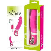 Sweet Smile SMILE Soft - uppladdningsbar vibrator med värmefunktion - silikon rosa