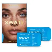 Swati - Coloured Contact Lenses 1 Month - Aquamarine