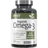 Elexir Pharma Elexir Omega-3 Vegan 120 kapslar