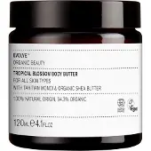 Evolve Organic Beauty Beauty Tropical Blossom Natural Organic Body Butter Cruelty Free 120ml
