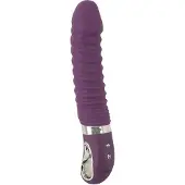 Sweet Smile SMILE Soft - uppladdningsbar vibrator med värme - silikon lila
