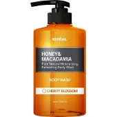 Kundal , Honung & Macadamia, Kroppsvatten, Kirsblomma, 16,9 fl oz (500 ml)