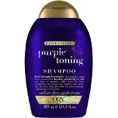 OGX Blonde Enhance+ Purple Toning Purple Shampoo Neutralizing for Yellow Tones 385ml
