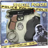 Cpa Toy Polisset Pistol 8 Skott + Handbojor