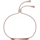 Ted Baker Breenar roseguldfärgad armband med platta 06-TBJ3456-24-03