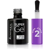 Ginza.se Rimmel London - Super Gel Step 2 Protective Glossy Top Coat - 12 ml