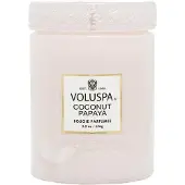 Voluspa Mini Large Glass Jar Coconut Papaya 156g