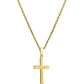 Top Gold silver konfirmationskors 20 mm förgyllt 52 5191 1500