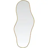 vidaXL Väggspegel guld 90x40 cm