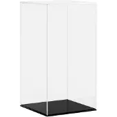 vidaXL Akryllåda transparent 20x20x38 cm