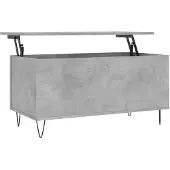 vidaXL Soffbord, Betonggrått, 90X44,5X45 Cm