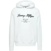Tommy Hilfiger Logo Embroidery Fleece Hoody