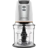 Kenwood Easy Chop minihackare CHP61.000WH, 0,5 l, Grå, Vit, Plast, Rostfritt stål, 500 W, 138,5 mm