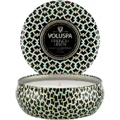 Voluspa Maison 3 Wick Tin Candle 340g - French Linen