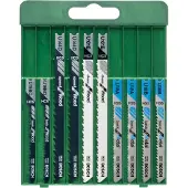 Bosch 2609256776 10-delars sticksågsbladsats, U-skaft 10 st