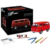 Revell VW T2 Bus, Modellbuss, Monteringssats, 1:24, VW T2, Alla, 109 styck