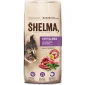 Shelma Kattmat Med Nötkött För Steriliserade Katter 8kg